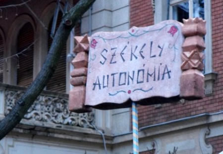 Szimpátiatüntetés a székelységért